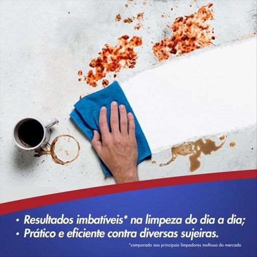 LIMPADOR MULTIUSO VEJA COM ÁLCOOL 500ML