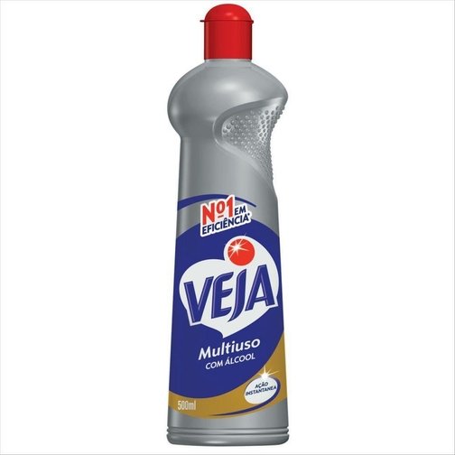 LIMPADOR MULTIUSO VEJA COM ÁLCOOL 500ML