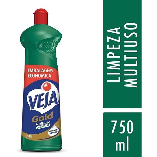 LIMPADOR MULTIUSO VEJA GOLD CAMPESTRE 750ML EMBALAGEM ECONÔMICA