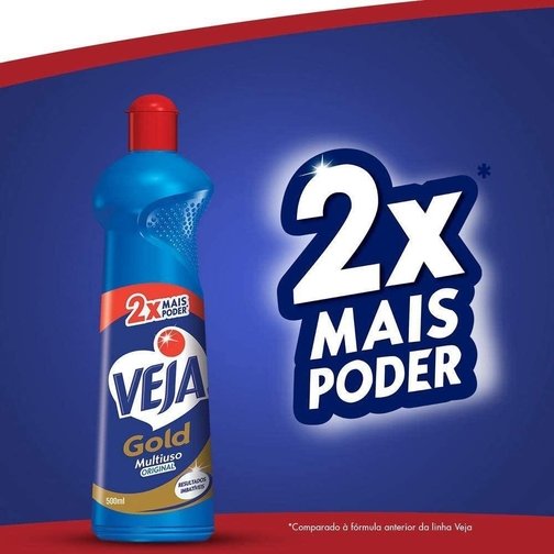 LIMPADOR MULTIUSO VEJA GOLD ORIGINAL 500ML