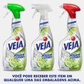 LIMPADOR MULTIUSO VEJA POWER FUSION LIMÃO SPRAY 500ML