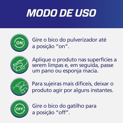 LIMPADOR MULTIUSO VEJA POWER FUSION LIMÃO SPRAY 500ML