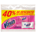 KIT TIRA MANCHAS VANISH BARRA ROUPAS BRANCAS + ROUPAS COLORIDAS 75G CADA