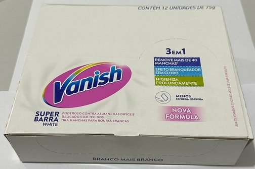 TIRA MANCHAS VANISH BARRA MULTI POWER ROUPAS BRANCAS 75G