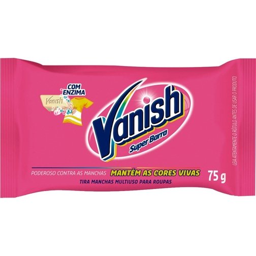 TIRA MANCHAS VANISH BARRA MULTI POWER ROUPAS COLORIDAS 75G