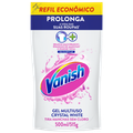 TIRA MANCHAS VANISH GEL CRYSTAL WHITE ROUPAS BANCAS REFIL ECONÔMICO 500ML