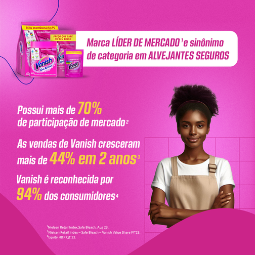 TIRA MANCHAS VANISH PÓ MULTI POWER ROUPAS COLORIDAS 400G