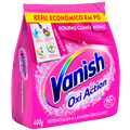 TIRA MANCHAS VANISH PÓ MULTI POWER ROUPAS COLORIDAS 400G