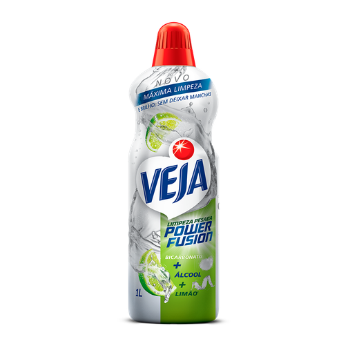 VEJA LIMPEZA PESADA POWER FUSION LIMÃO 1L