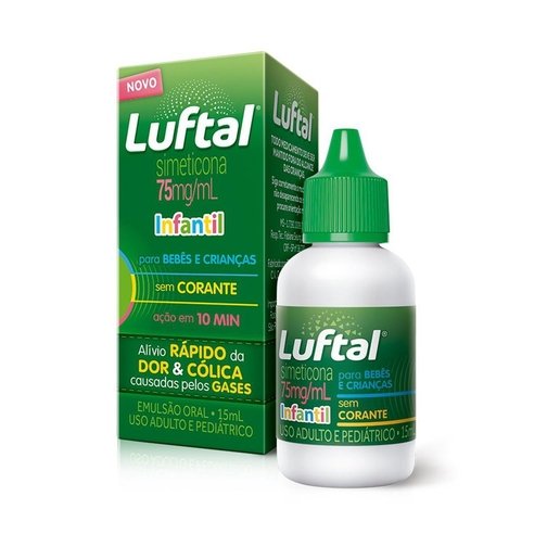 ANTIGASES LUFTAL INFANTIL GOTAS SIMETICONA 75MG/ML - 15ML