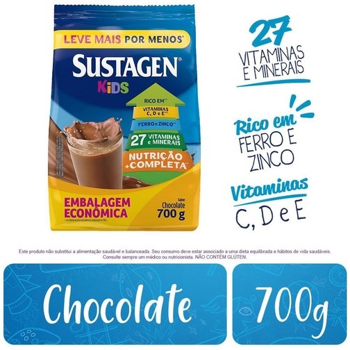 COMPLEMENTO ALIMENTAR SUSTAGEN KIDS SABOR CHOCOLATE
