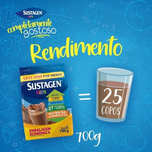 COMPLEMENTO ALIMENTAR SUSTAGEN KIDS SABOR CHOCOLATE